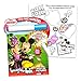 Disney Minnie Mouse and Mickey Mouse Imagine Ink Book Super Set (Bundle Includes Over 25 Stickers and Mess-Free Marker)