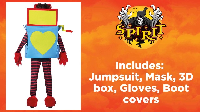 Disfraz completo Boxy Boo para niños Poppy Playtime miniatura 4