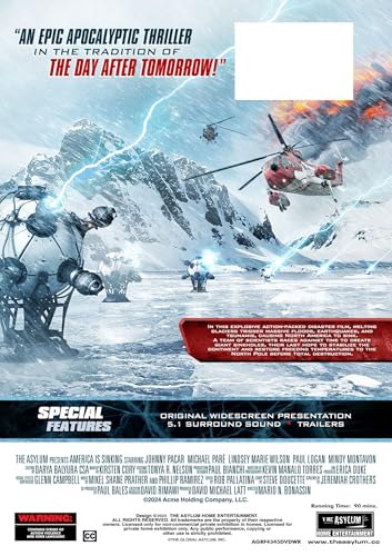America is Sinking DVD con disco multizona de lectura universal sin cortes 3
