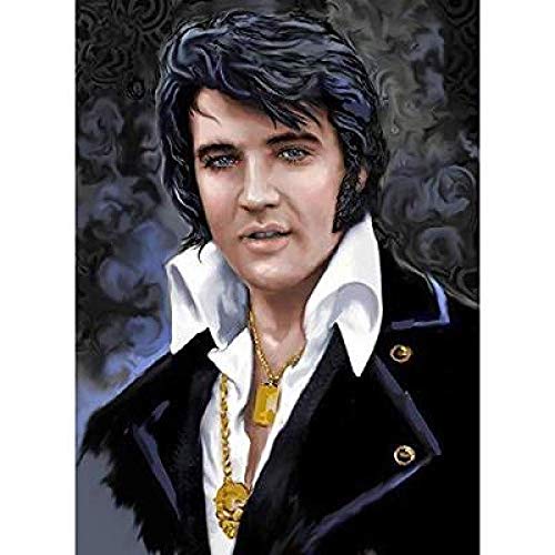 TTbaoz Elvis Presley Diamond Painting Kit 5D Full Diamond Cross Stitch Sketch DIY. Convient pour la décoration de la maison 30 * 40cm - Les Beatles, Paul McCartney, John Lennon, RIngo Starr, George Harrison TTbaoz Elvis Presley Diamond Painting Kit 5D Full Diamond Cross Stitch Sketch DIY. Convient pour la décoration de la maison 30 * 40cm