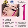 Eyeliner Stencils Pencil Liquid Waterproof Tool For Liner Makeup Brush Pen Stamp Thin Sharpener Cat Eyes Small Angled Wing Tip | Real Beginners Techniques Eye Shadow Lines Gel Eyebrow Pomade Black