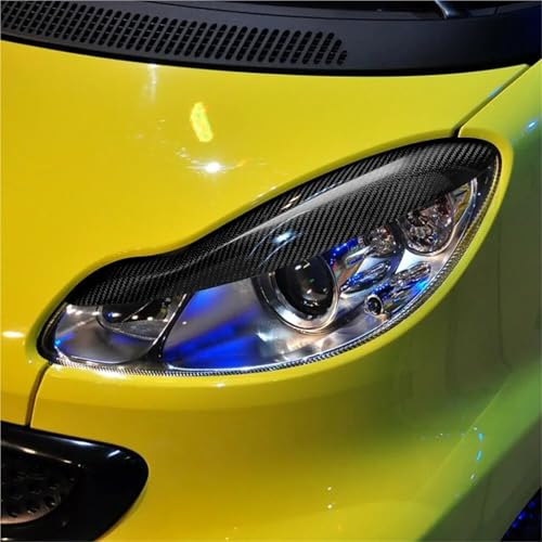 Paupière phare carbone pour VW Golf 5 7 GTD MK7 protection et design aérodynamique