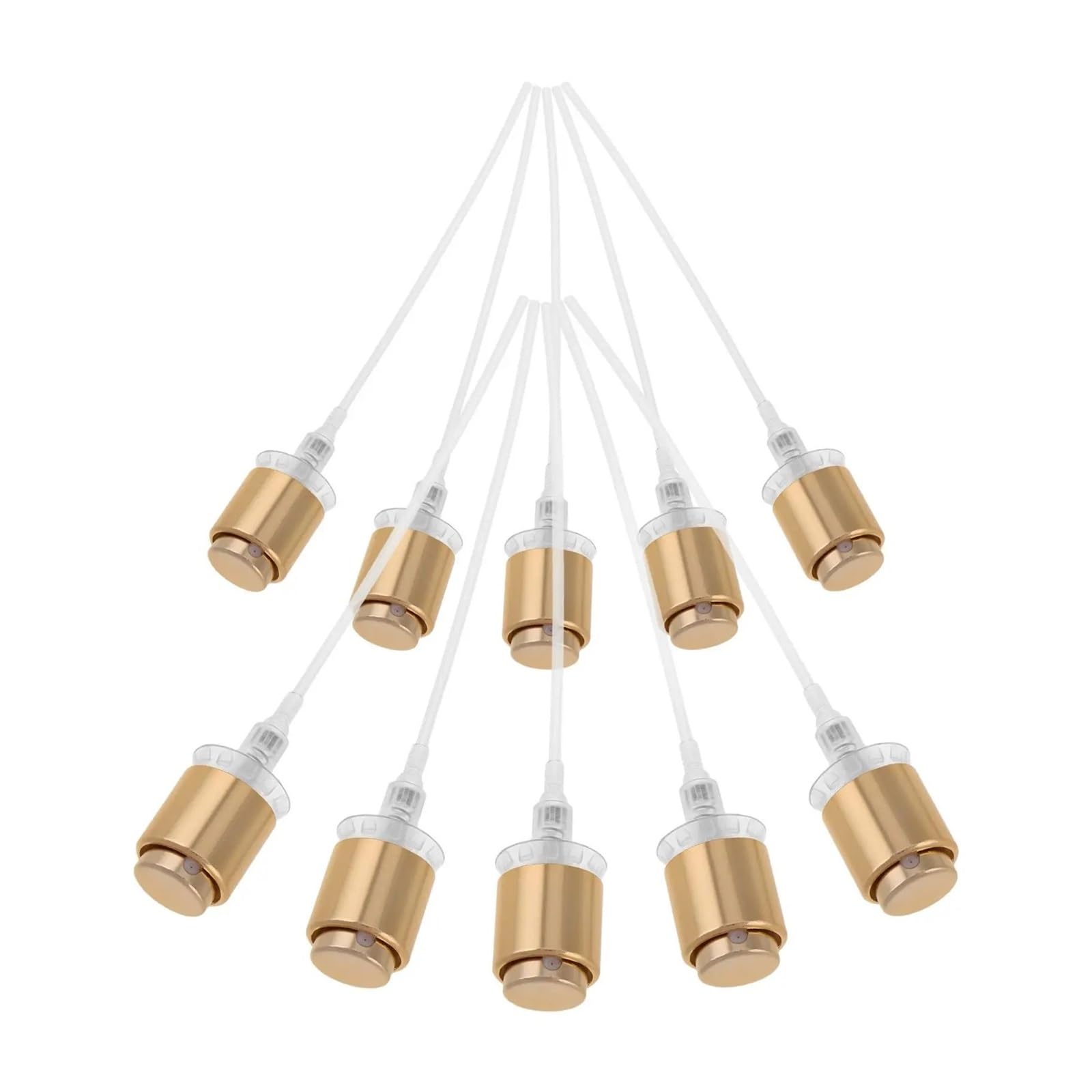 XIEHYA 10pcs Perfume Bottle Nozzle Pump Cap Spray Sprayer Mini 13mm Fits Various Bottles Elegant For Bottles