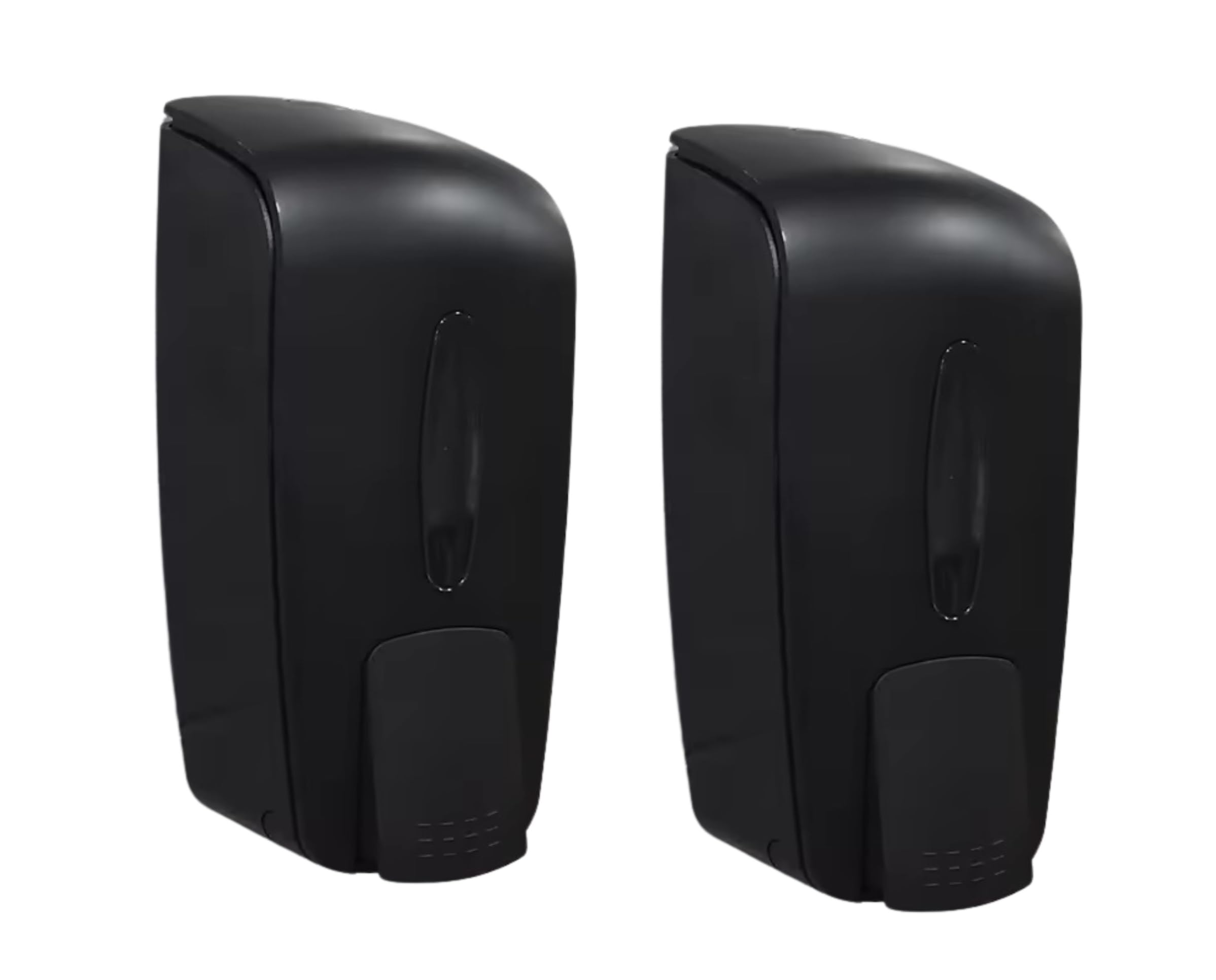 KURIC ABS Wall Mount Palm Press Shampoo Hand Wash Gel Dispenser, Liquid Soap Sanitizer Dispenser, Soap Dispenser for Wash Basin, Hotel School Colleges & Hospital Bathrooms (600 Ml, Black)- Pack of 2 (B0D6SYCB74) Amazon Price History, Amazon Price Tracker