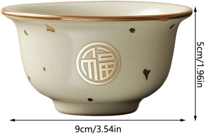 GSOUL Kungfu Tea cup Afternoon Tea Household Cups Personal Kung Fu Set Teacups Small Tea Cups