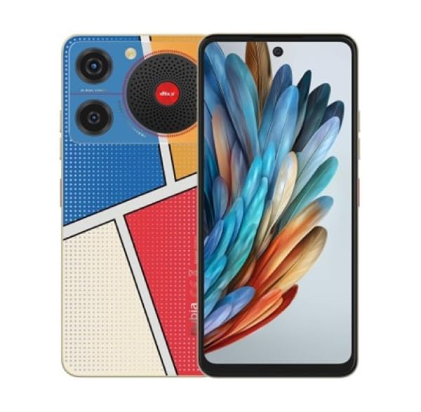 nubia Music グローバル版 4GB/128GB SIMフリー) ヌビア Nubia Music デュアルSIM 128GB ポップアート (4GB