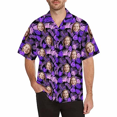 Men's Custom Shirt Hawaiian Shirt for Men Funny Personalized Shirts for Men Button Down Shirt3