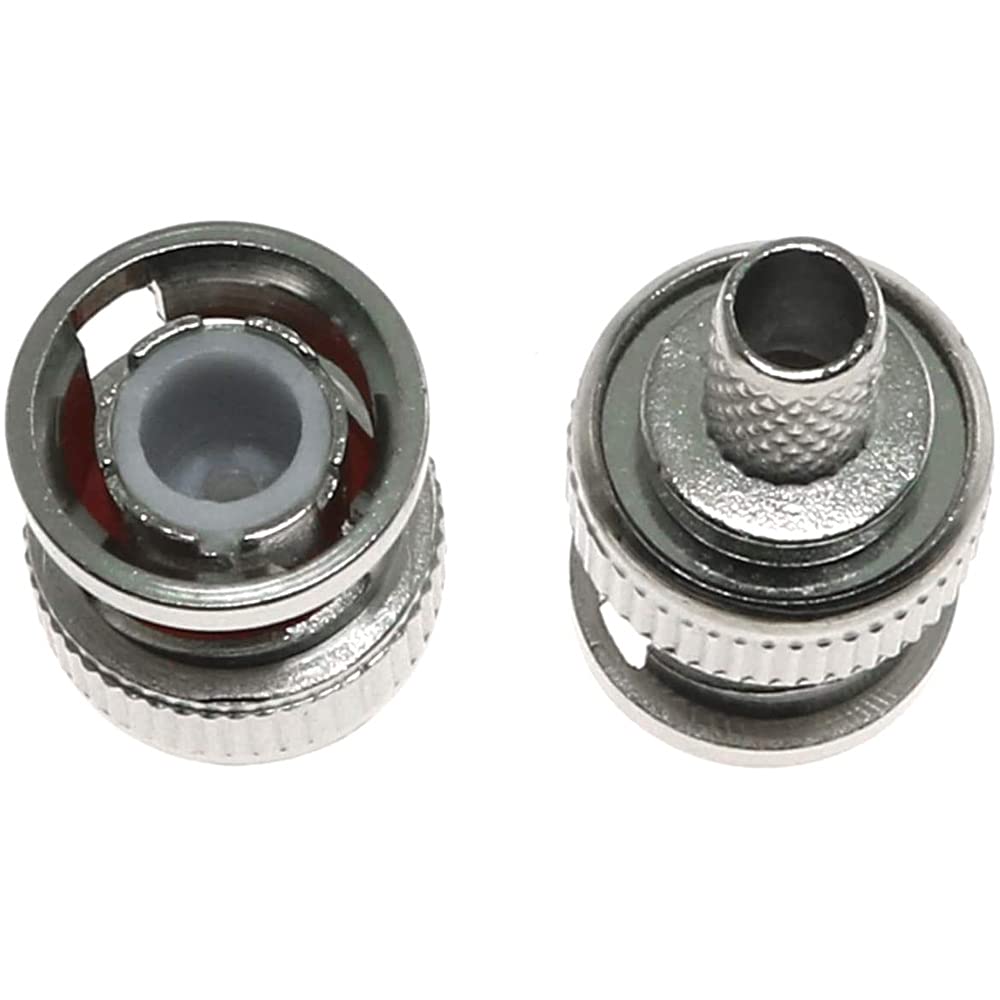 Connettore BNC Maschio A Crimpare X Cavi 5mm - Foto 7