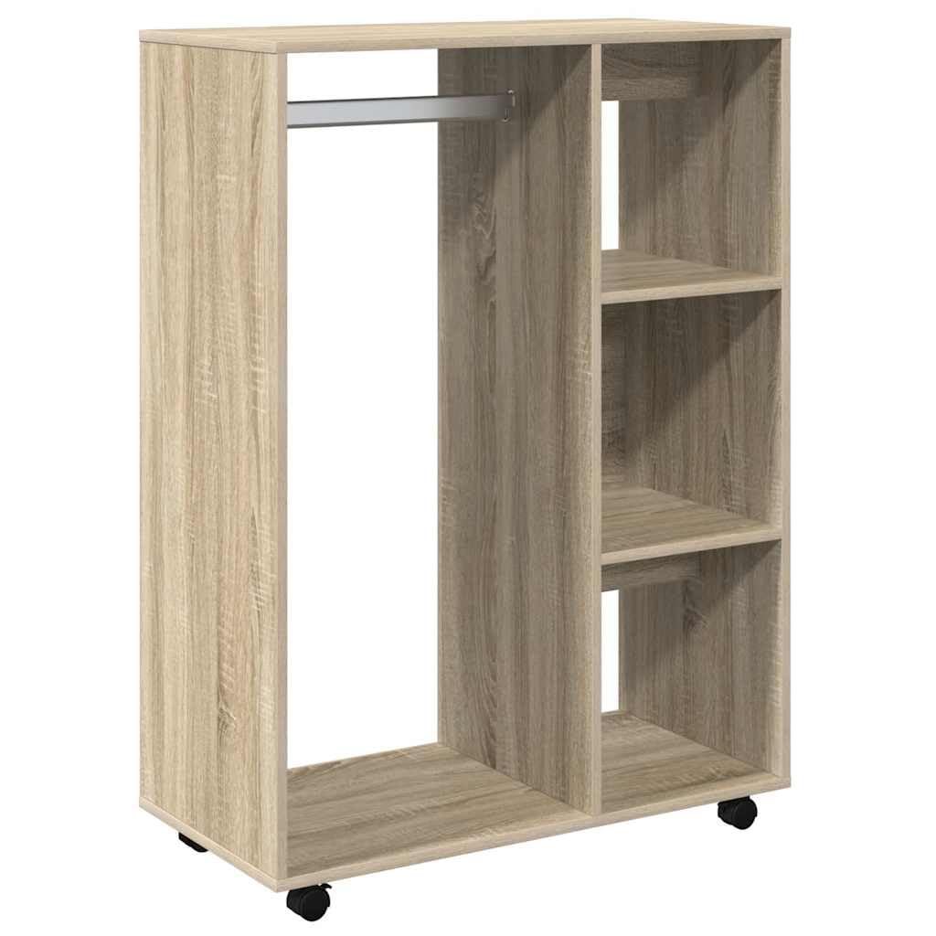 vidaXL Armario Madera de ingeniería Color Roble Sonoma 80x40x110 cm
