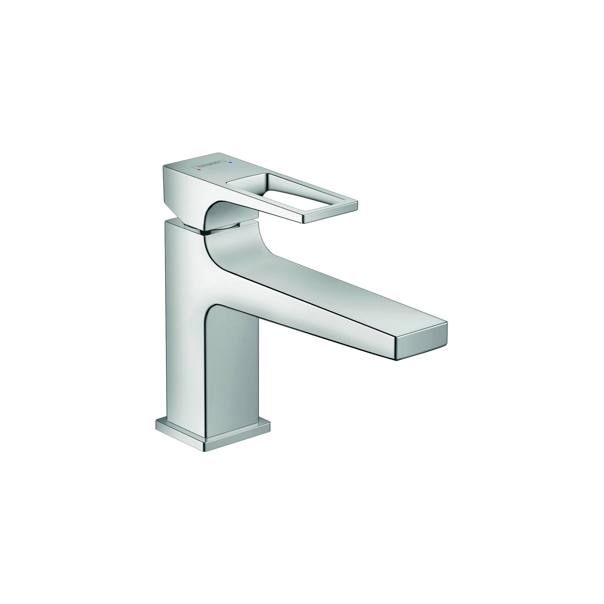 hansgrohe Metropol Modern Düşük Akışlı Su Tasarruflu 1 Saplı 1 6 inç Uzun Banyo Lavabo Bataryası Krom, 74505001