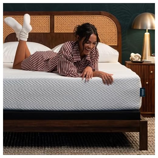 Leesa Legend 12" Mattress, King Size Luxury Dual Hybrid/CertiPUR-US Certified/with Organic Cotton Mattress Cover