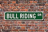 Photo Gallery bull riding bull riding bull riding fan rodeo evento cowboy outdoor street sign/metropolitana cartello 4x16 pollici Photo Gallery bull riding bull riding bull riding fan rodeo evento cowboy outdoor street sign/metropolitana cartello 4x16 pollici