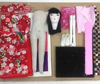 Amazon.co.jp: 1067 レトロ東京人形学院 日本人形 2体 : おもちゃ