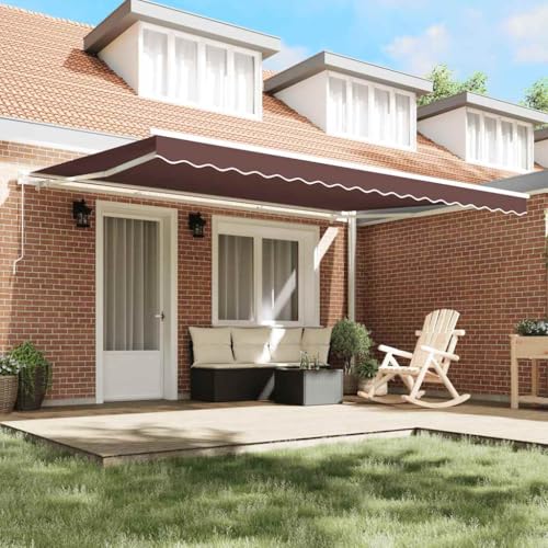 Auvent manuel résistant au soleil pour ombrager efficacement terrasse et balcon - 4