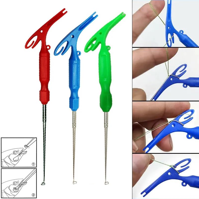 SquEqu 6 Pack 3 in 1 Safety Hook Removal Tool for Fishing Hooks and Fishing  Line Knots Remover Quick Fix Tool for Hooks, Lures and Lines :  Amazon.com.be: Sports & Outdoors