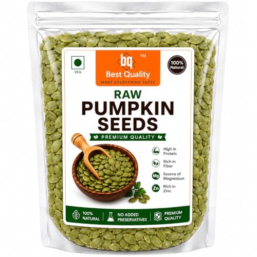 Image of Best Quality Raw Pumpkin Seeds 1kg | Premium Natural Pumpkin Seeds | High Protein, Rich in Fiber & Zinc | Healthy Snack & Daily Nutrition | Unsalted & Unroasted