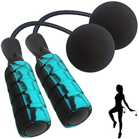 Dermasy Weighted Cordless Jump Rope for Fitness Cover