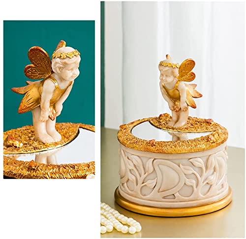 フランスアンティークアクセサリーケース宝石箱天使