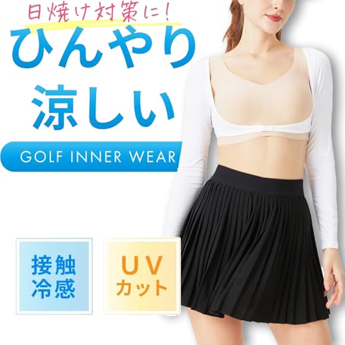 TIMOTHY アームカバー レディース UVカット 長袖 ゴルフインナー夏用 の商品画像 1