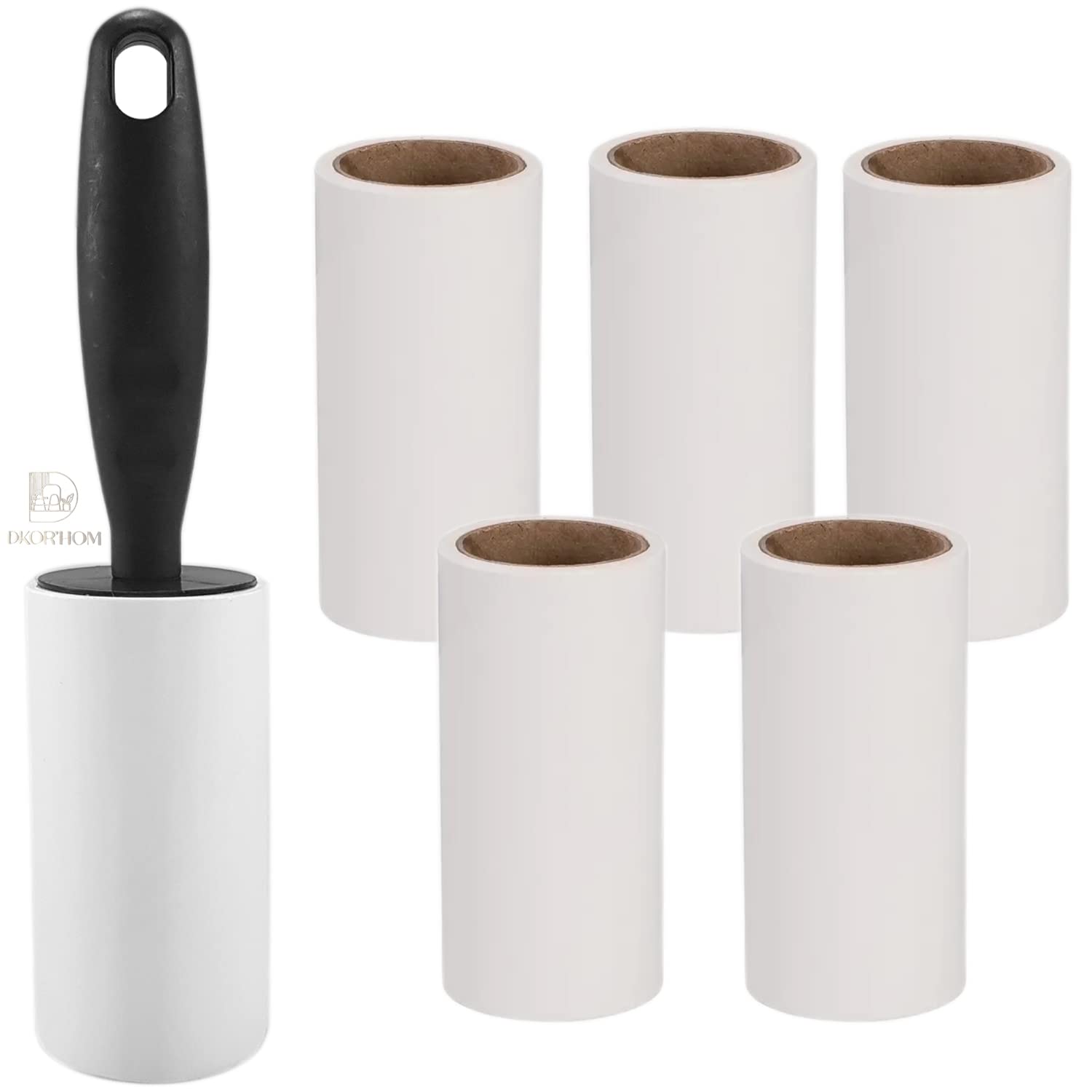 DKOR’HOM Plastic Black Lint Roller for Remove Pet Hair and Dust (B0BYJ3QW53) Amazon Price History, Amazon Price Tracker