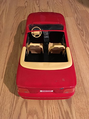 barbie red mustang convertible