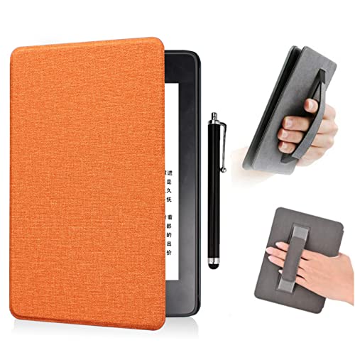 Custodia in Tessuto per Kindle 11a Generazione Modello C2V2L3. con Cinturino da Polso con Auto Wake-Sleep. Non Adatto per Paperwhite di 11a