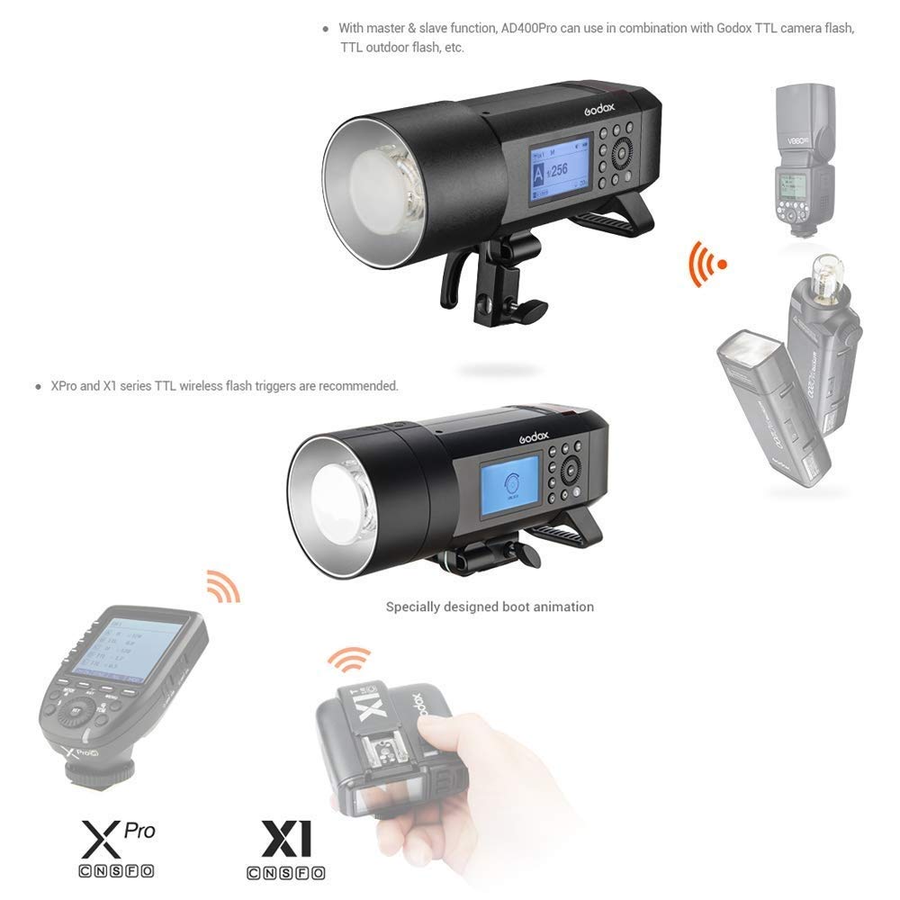 Amazon | GODOX AD400Pro オールインワンアウトドアフラッシュ Bowens 