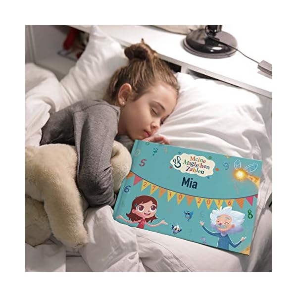 MY MAGIC STORY Meine magischen Zahlen, Kinderbuch personalisiert Einmalige Geschichte über das Geburtsdatum eines Kindes… – Bild 7