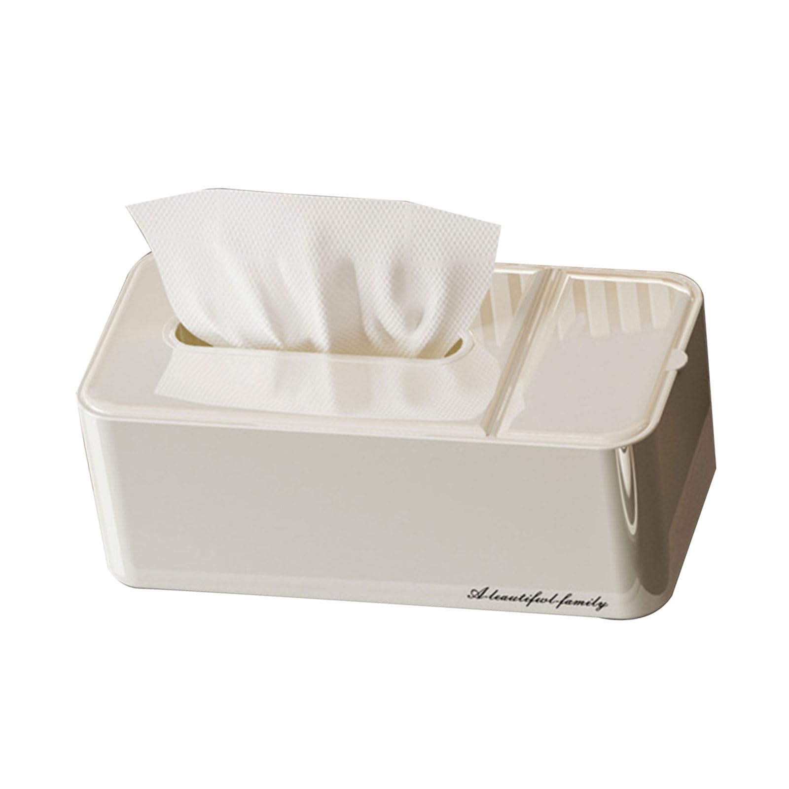 Nucelit ABS Paper Towel Storage Box Stylish Spring Tissue Dispenser for and Home Paper Organization Supplies Bedroom Tissue Holder