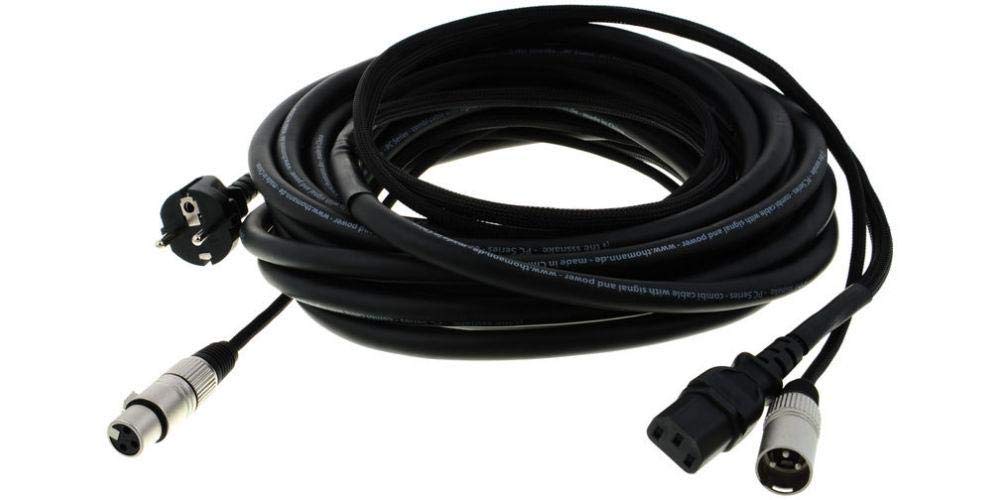 Audibax Câble XLR Mâle vers XLR Femelle - Longueur 10 Mètres - Connecteurs OFC à Haute Transmission de Signal - Prise 220V Incluse - Enduit PVC - Isolation Maximale - Diamètre 6 mm