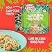 Natural Heaven Hearts of Palm Pasta Variety 6-Pack – Spaghetti Noodles, Angel Hair, Lasagna, Low-Calorie, Keto & Gluten-Free Food, Vegan, 9 Oz Ea