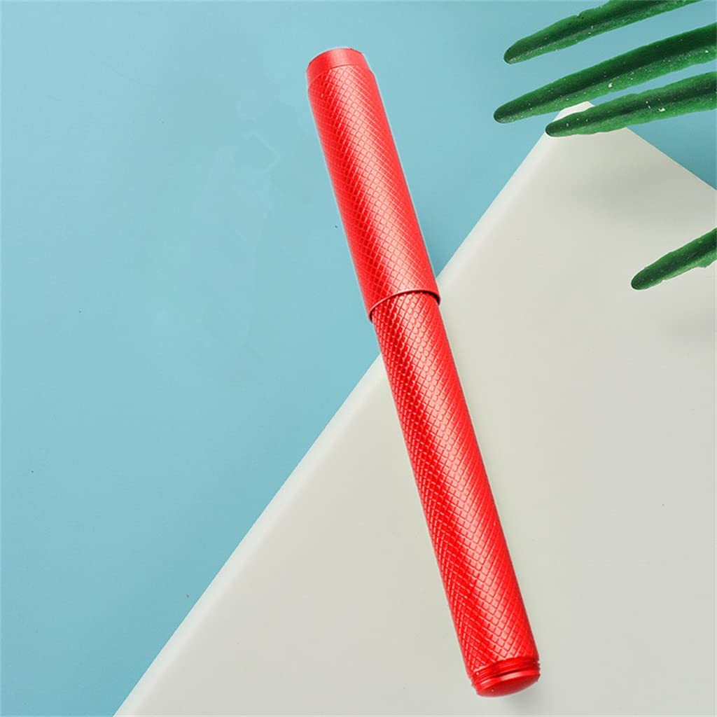 Stylo plume en alliage d'aluminium 0,5 mm courbé (courbé) pour bureau d'affaires (D)