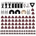 100Pcs Oscillating Tool Cutting Attachments Set | Dependable Universal Plunge Saw Cutting Attachments for Wood/Metal/Plastic | Compatible with Most Multitools | 17.1oz Sturdy