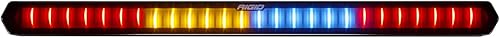 RIGID INDUSTRIES - 901802 Chase orientado hacia atrás, 27 modos, barra de luz LED de 5 colores, montaje en superficie de 28 pulgadas (28 pulgadas)