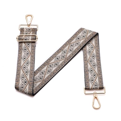 Image of S-Jacorry Purse Strap Replacement Crossbody Wide Shoulder Strap Adjustable Canvas Straps Handbag Strap Replacement Belts