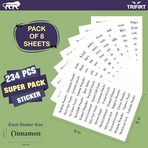 Image of Trifirt Stickers (Kitchen Items, Transperent)