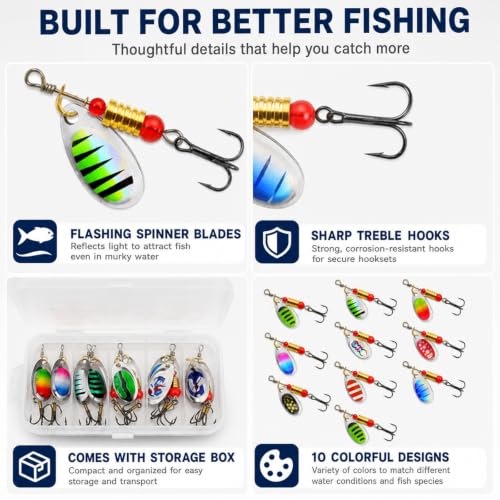 xinxingin 11 Piece Fishing Lures Set - Image 6