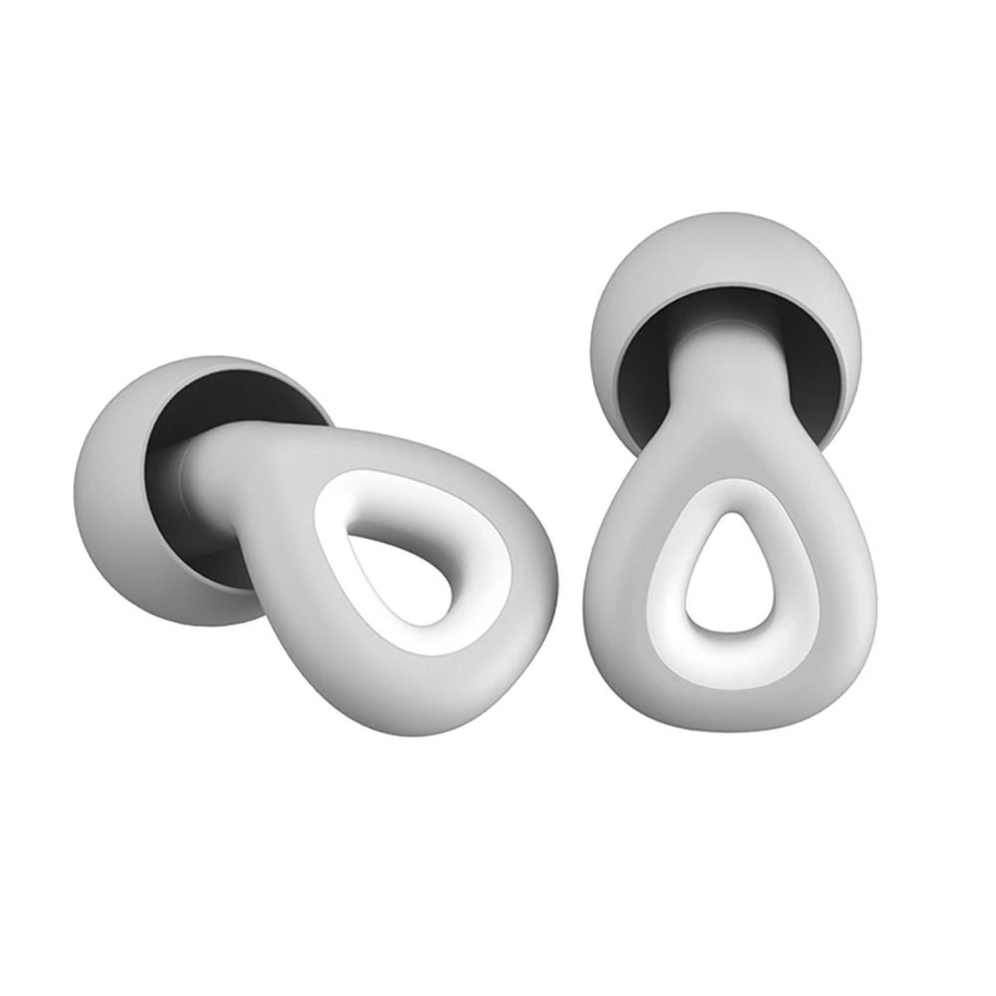 AUGEN Ear Plugs for Sleeping, Noise Canceling, Reusable Silicone Earplugs for Hearing Protection, Waterproof EarPlugs Suitable for Sleeping Swimming Studying Traveling Concerts Airplanes (Grey, M6)-image-18