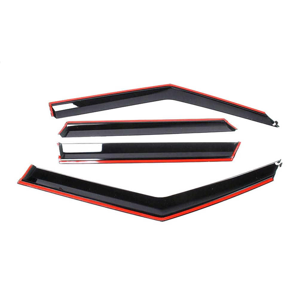 Ninisup Normal Car Door Rain Shield For Kia Ev5 2023,Wind Deflectors Car Side Door Window Visor Car Deflector Windproof Rain Smoke Guards Vent Cover Shield