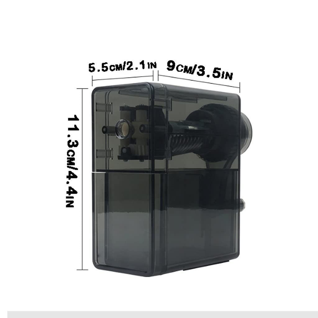 Taille-Crayon Soucoupe à Crayon Manuel Similaire Transparent Simple et avancé Durable,adapté au n°2 Crayon Meilleur Cadeau Artiste School Pencil Sharpener (Color : Black)