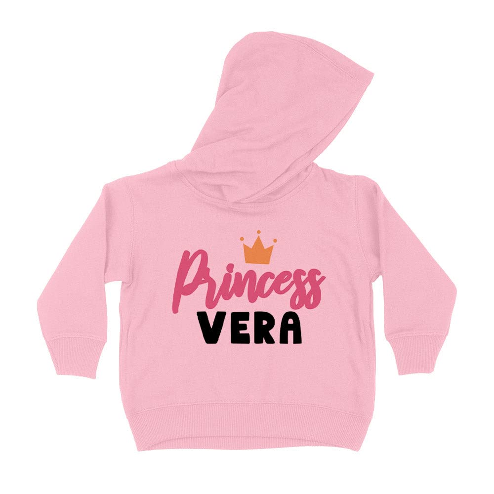 Princess Vera Kids Hoodie Sweatshirt Toddler 2T Light Pink