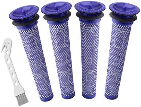 Lemige 8 Pack Pre-Filters Compatible with Dyson DC58, DC59, V6, V7, V8, Washable Replacement Filter, Compare to Part # 965661-01
