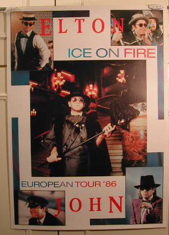 Affiche John Elton 61x86 cm poster musical grand format