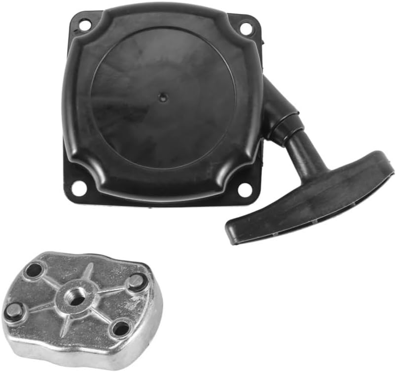 AB47 3pcs Lawnmower Pull Starter with Claw Pawl Cog Fit for 33Cc 43Cc 47Cc 49Cc 50Cc Pocket Dirt Bike Scooter Chopper