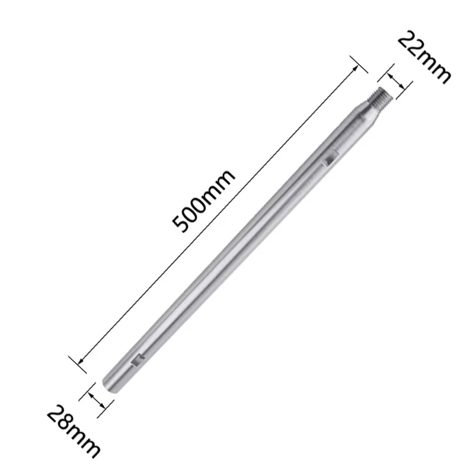 Adaptador para amoladora angular Soporte para amoladora angular Eje de extensión de amoladora angular Adaptador de extensión de broca de núcleo de diamante for varilla de extensión de rosca M22 for lo