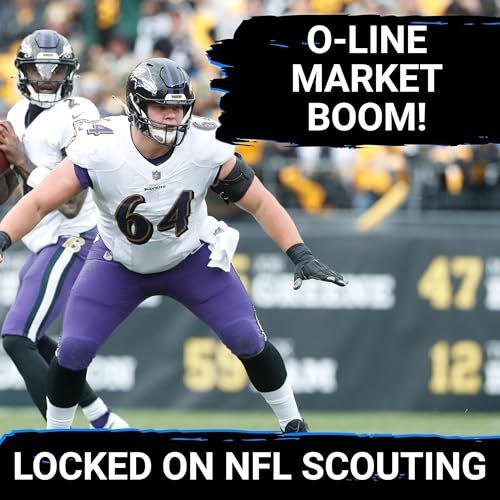 BOOM: Tyler Linderbaum Contract RESET TRIGGERS NFL Center vs Guard Value Debate Podcast Por  arte de portada