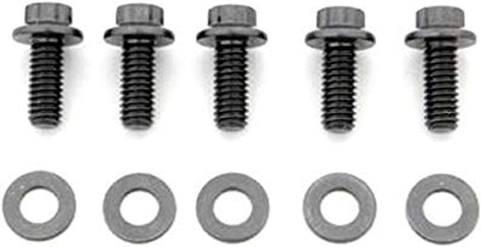 ARP 650-0750 Black Oxide 1/4-20" RH Thread 0.750" UHL 6-Point Bolt with 5/16" Socket and Washer, (Set of 5)