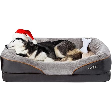 WESTERN HOME Orthopedic Dog Beds for Large and Extra Large Dogs soft