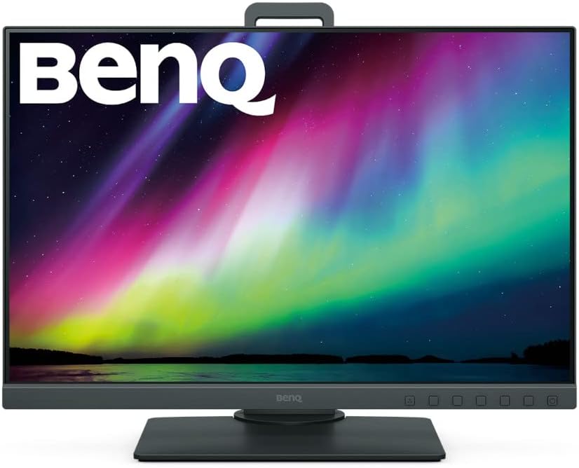 BenQ SW240 Monitor Photographer (AQcolor Technology, 24 pollici, 1920 x 1200, AdobeRGB/P3 Wide Color, HDR, Calibrazione hardware, Compatibilità con MacBook Pro M1/M2) BenQ SW240 Monitor Photographer (AQcolor Technology, 24 pollici, 1920 x 1200, AdobeRGB/P3 Wide Color, HDR, Calibrazione hardware, Compatibilità con MacBook Pro M1/M2)