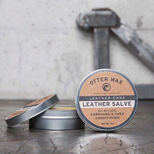Otter Wax Leather Salve | 5oz | All-Natural Universal Conditioner | Made in USA …